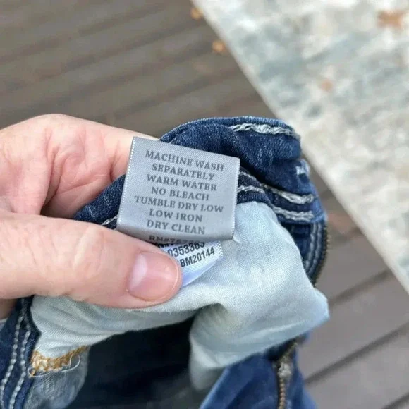 BKE men’s Carter stretch boot cut jeans size 28S - Picture 4 of 6